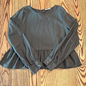 Elegant Green Women's Top